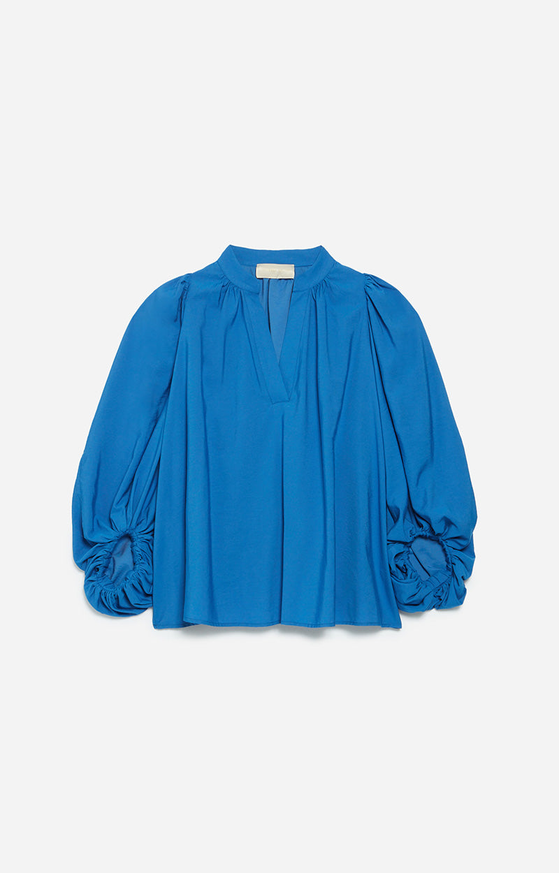 25 QTY NEW // BLEU / Blouse Bell - BLEU