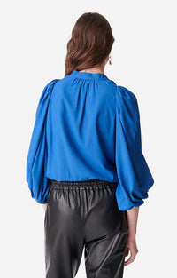 25 QTY NEW // BLEU / Blouse Bell - BLEU
