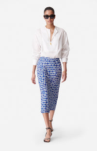 54 QTY NEW // BLEU / Jupe Corail - BLEU