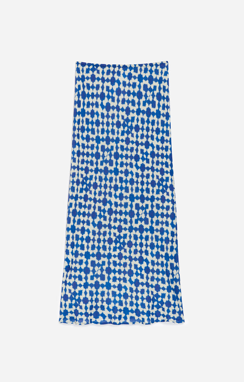 54 QTY NEW // BLEU / Jupe Corail - BLEU