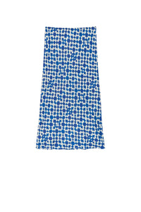 Jupe midi Corail - Bleu