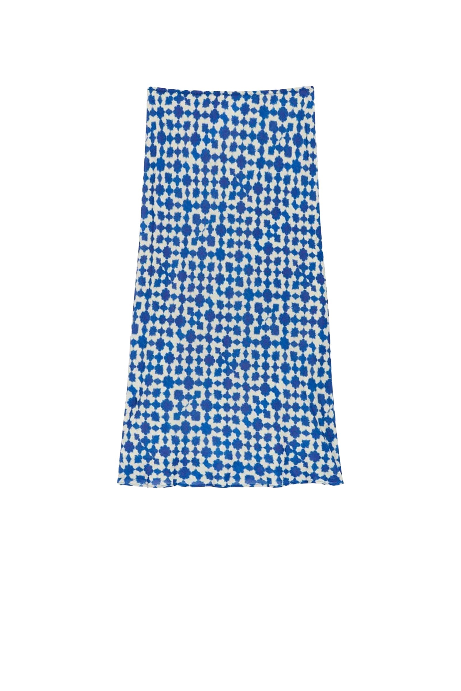 Jupe midi Corail - Bleu