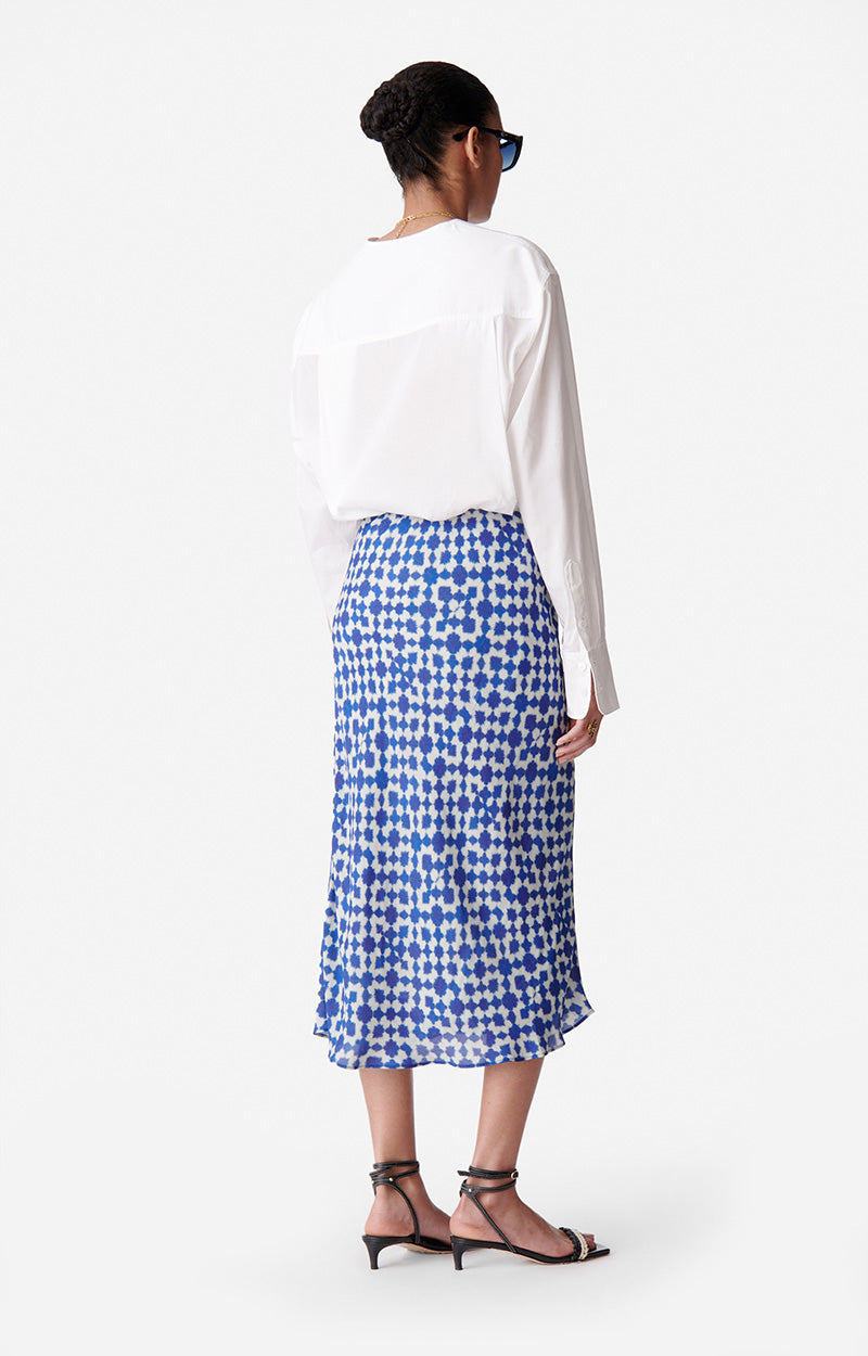 54 QTY NEW // BLEU / Jupe Corail - BLEU