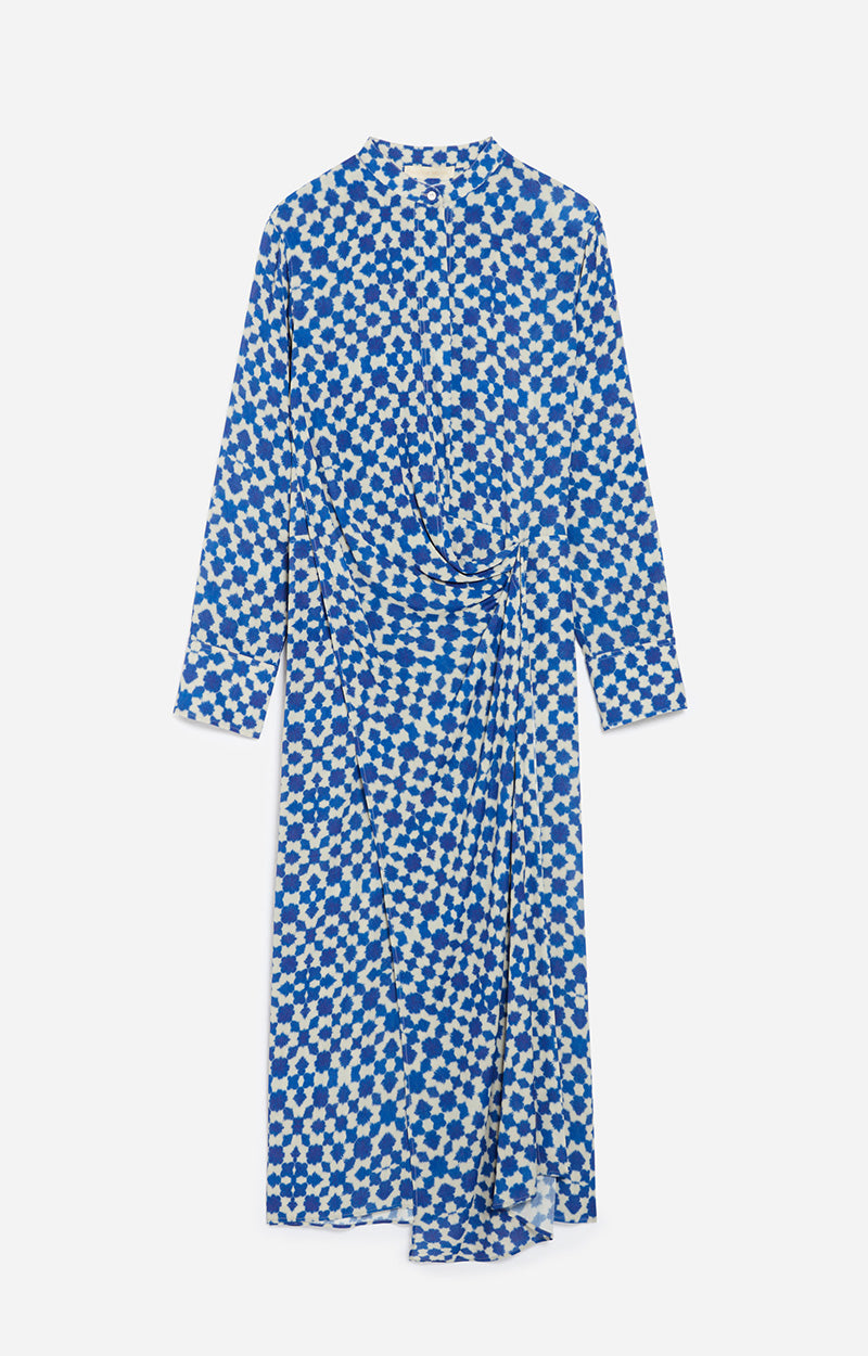 46 QTY NEW // BLEU / Robe Dolmen - BLEU