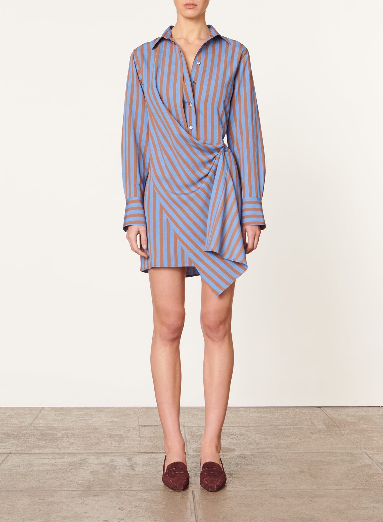 53 QTY NEW // BLEU / Robe Demi - BLEU
