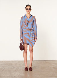 53 QTY NEW // BLEU / Robe Demi - BLEU