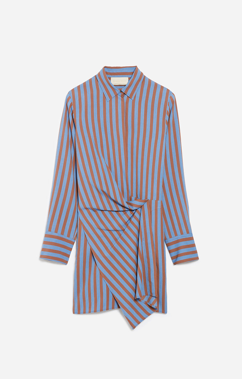 53 QTY NEW // BLEU / Robe Demi - BLEU