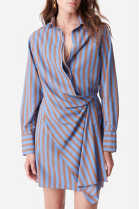 Robe courte Demi - Bleu