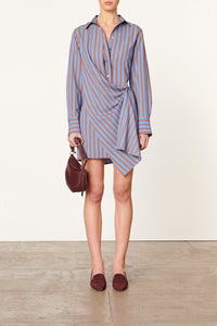 Robe courte Demi - Bleu