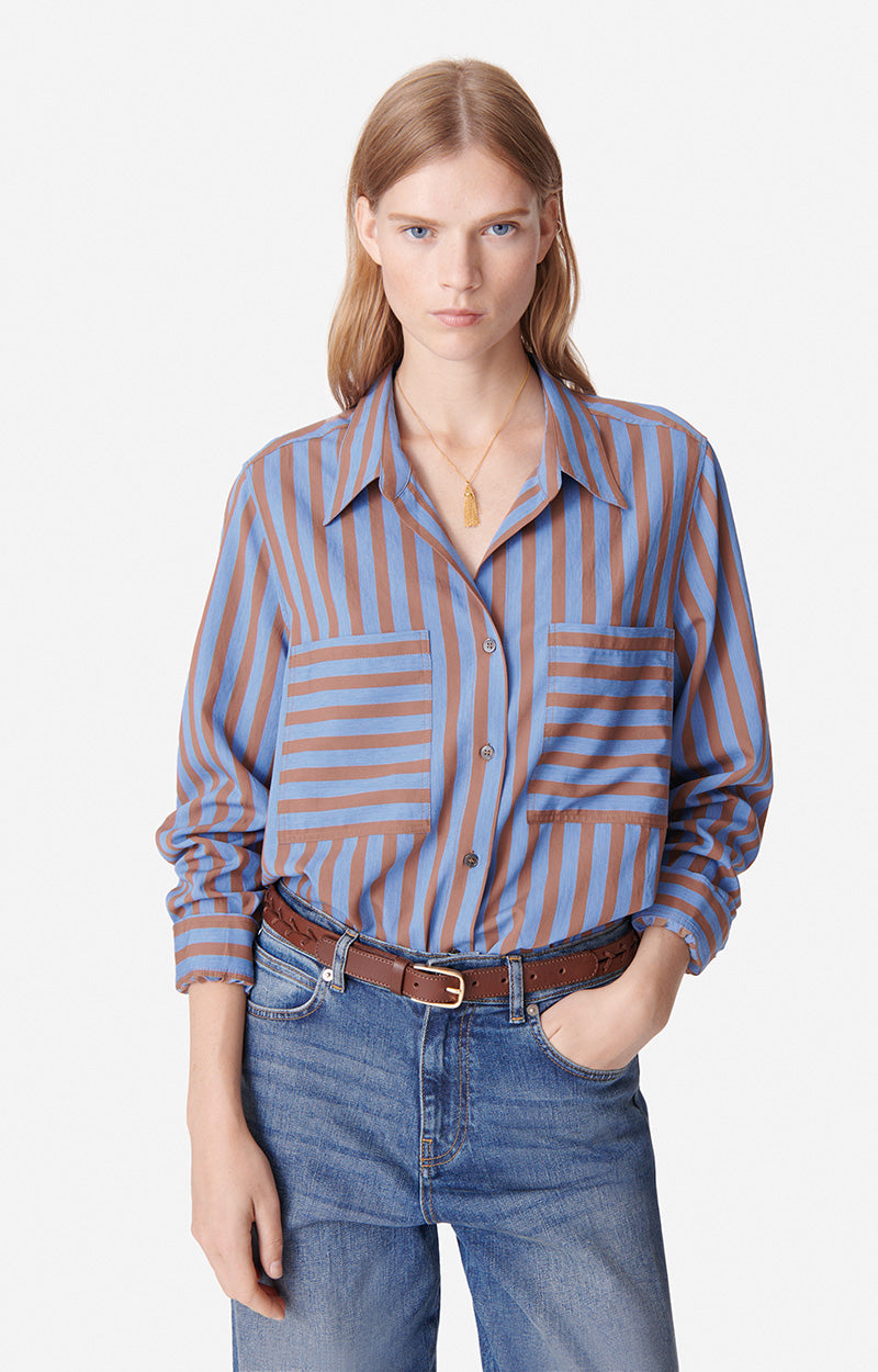 36 QTY NEW // BLEU / Chemise Dann - BLEU
