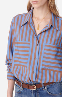 36 QTY NEW // BLEU / Chemise Dann - BLEU