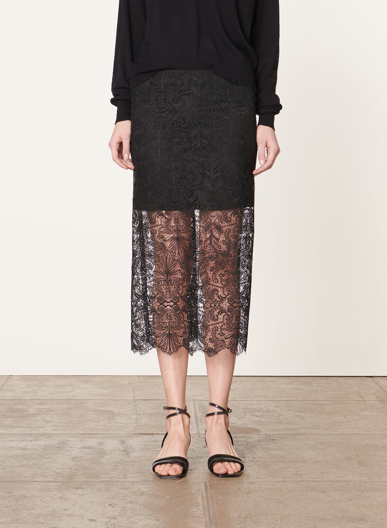 30 QTY NEW // NOIR / Jupe Douce - NOIR