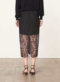 30 QTY NEW // NOIR / Jupe Douce - NOIR