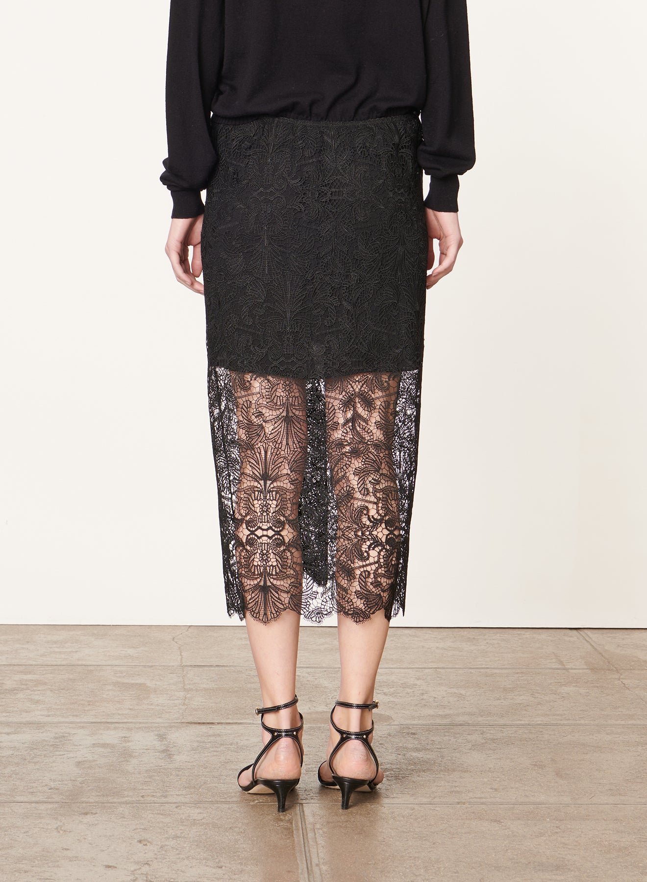 30 QTY NEW // NOIR / Jupe Douce - NOIR