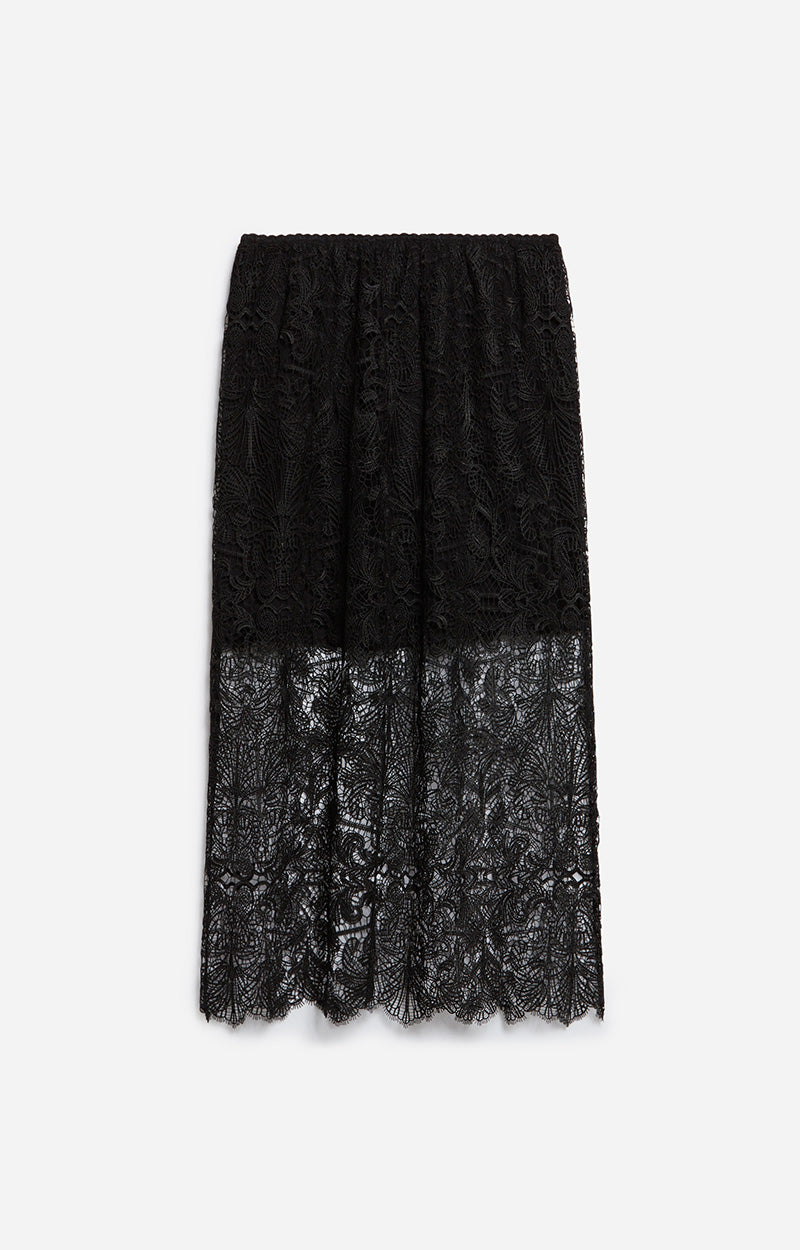 30 QTY NEW // NOIR / Jupe Douce - NOIR