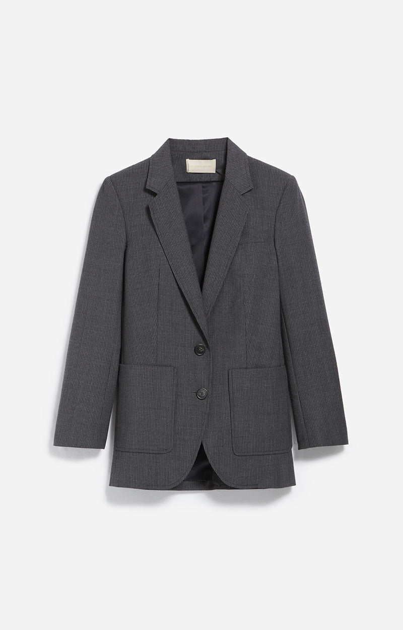 61 QTY NEW // ANTHRACITE CHINE / Veste Bradley - ANTHRACITE CHINE