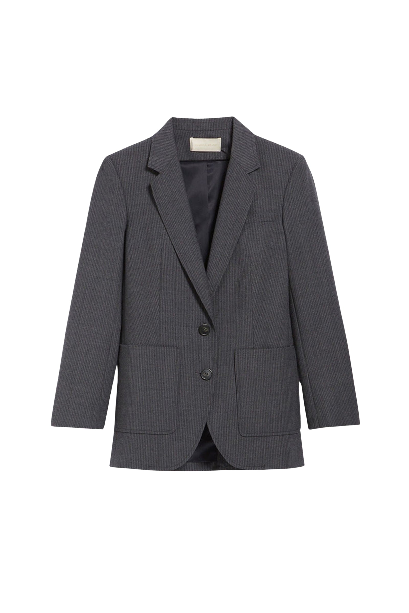 Blazer Bradley en laine mélangée - Anthracite Chiné