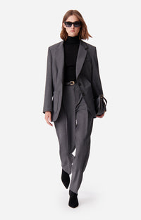 61 QTY NEW // ANTHRACITE CHINE / Veste Bradley - ANTHRACITE CHINE