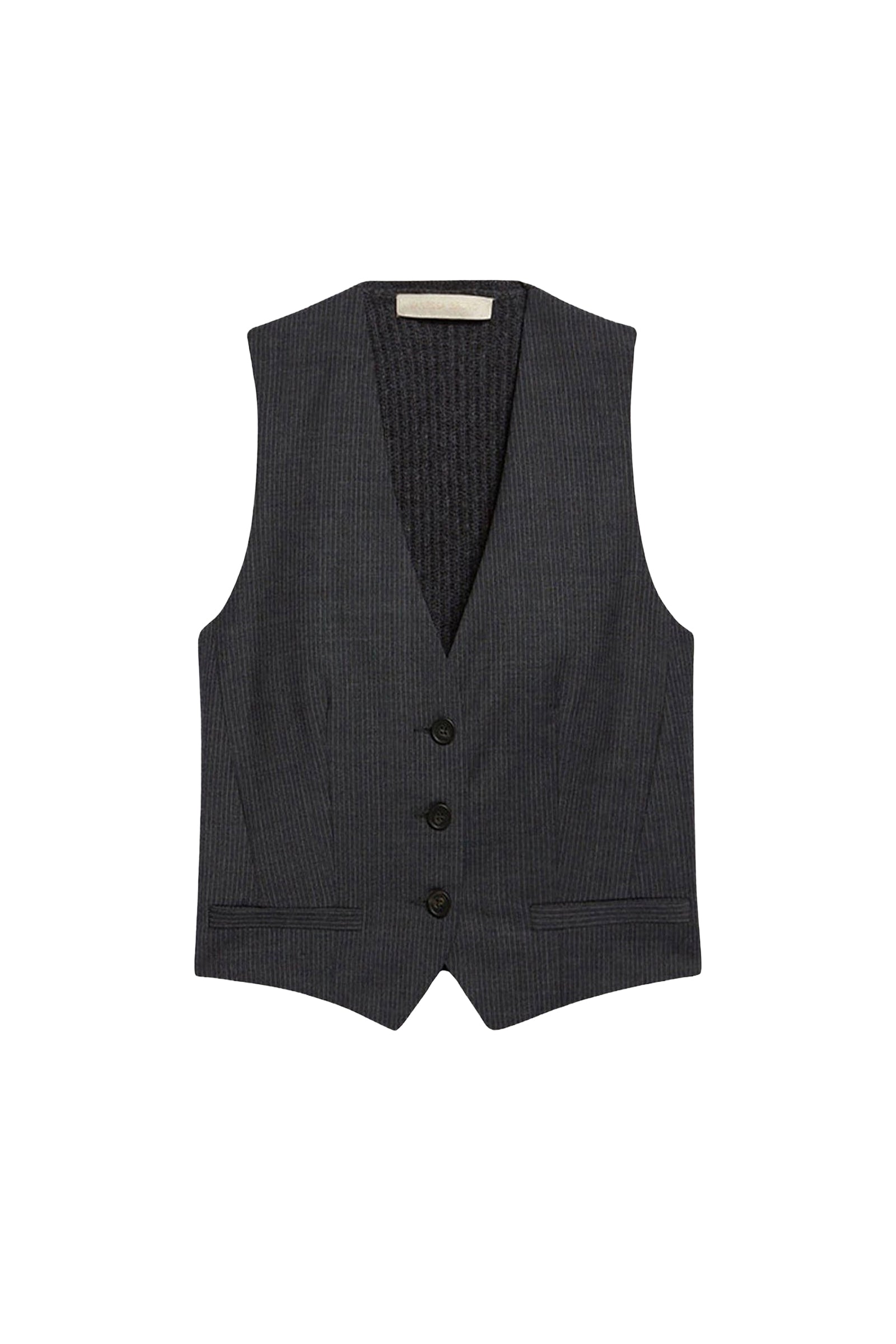Veston de costume Denso en laine mélangée - Anthracite Chiné