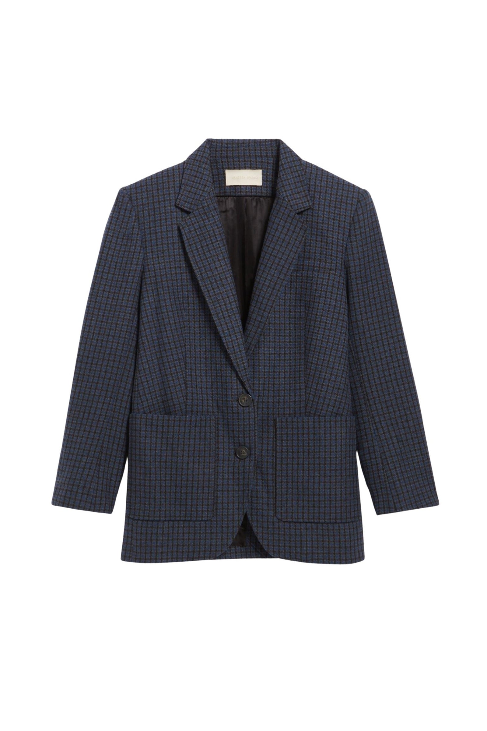 Blazer Bradley en laine - Marine