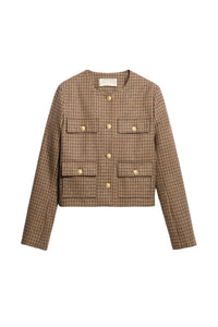 Veste Deana en laine - Camel
