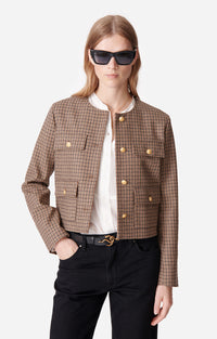 26 QTY NEW // CAMEL / Veste Deana - CAMEL