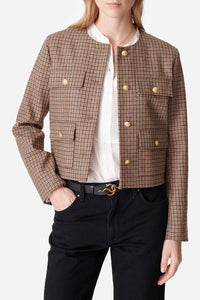 Veste Deana en laine - Camel