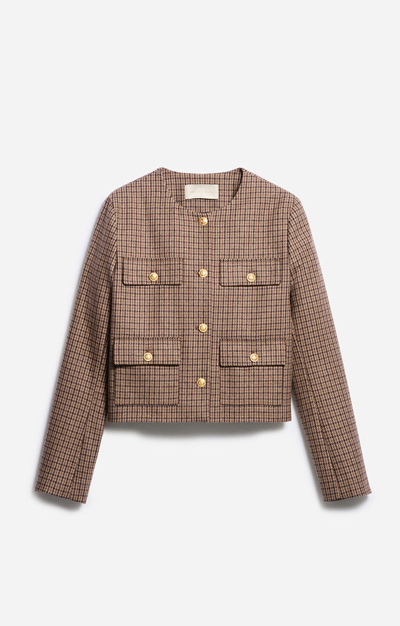 26 QTY NEW // CAMEL / Veste Deana - CAMEL