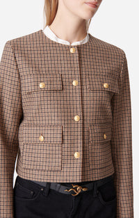 Veste Deana en laine - Camel
