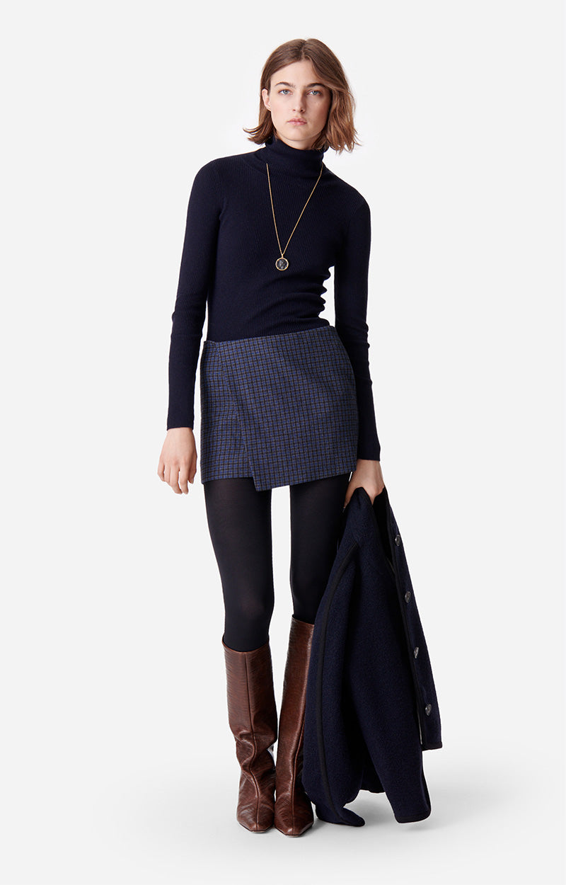 27 QTY NEW // MARINE / Jupe Bartha - MARINE