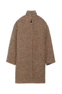 Manteau Maguelone en laine mélangée - Multicolore