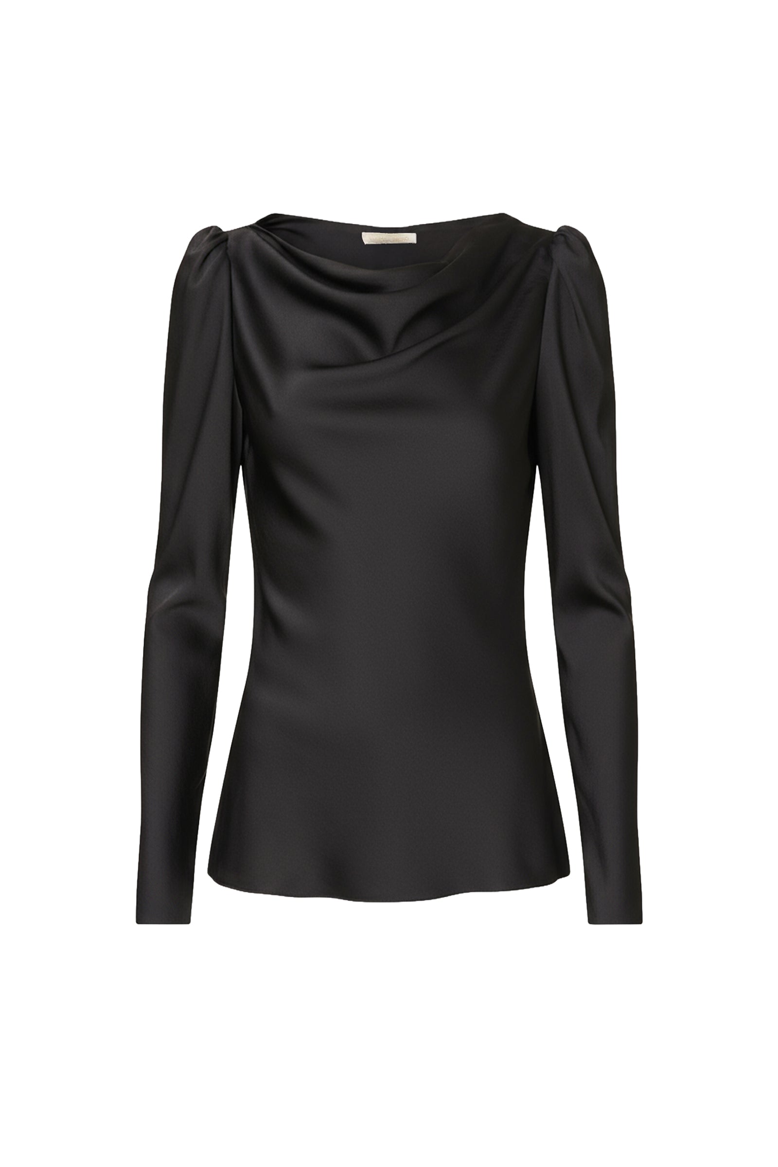 Blouse Dalma col bateau - Noir