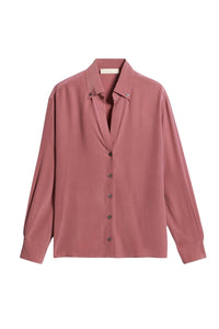 Chemise Druyat en soie - Blush