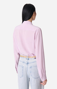 Chemise Dim en soie - Parme