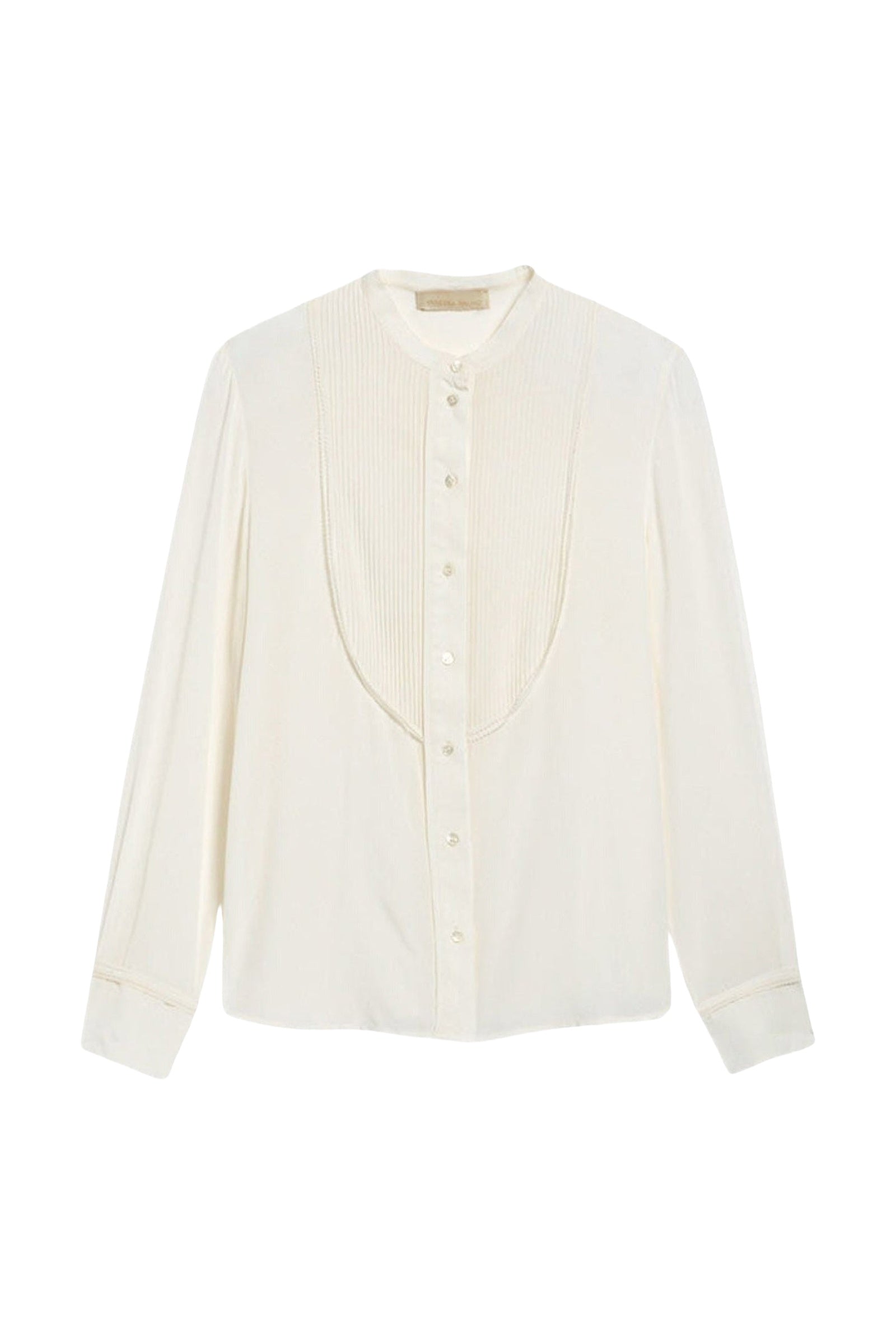 RECO : 150 // Chemise Deal en soie - Écru