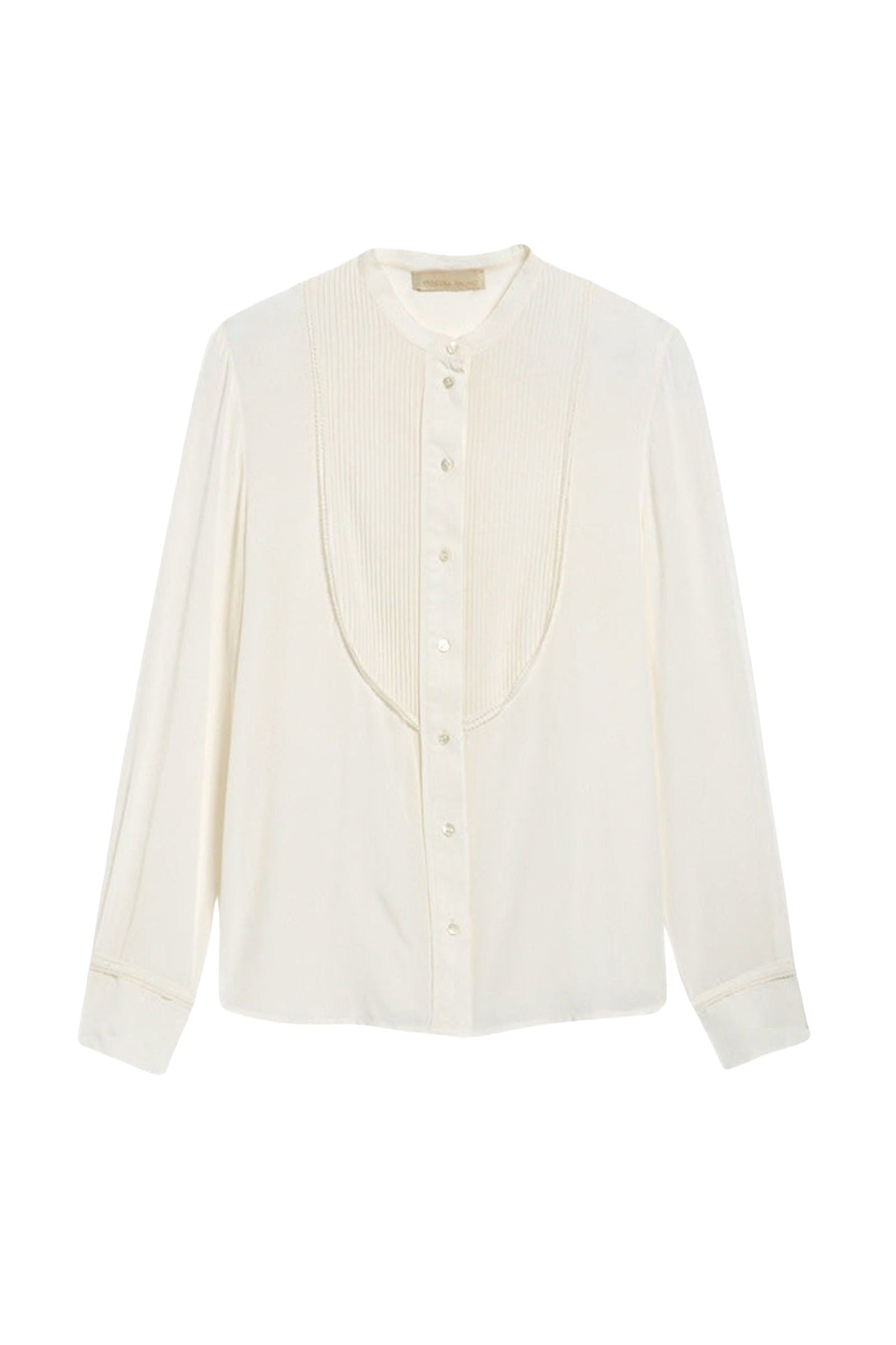 Chemise Deal en soie - Écru