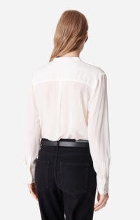 Chemise Deal en soie - Écru