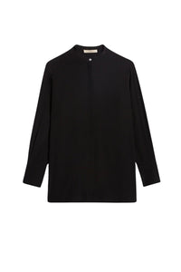 Chemise Feline en soie - Noir