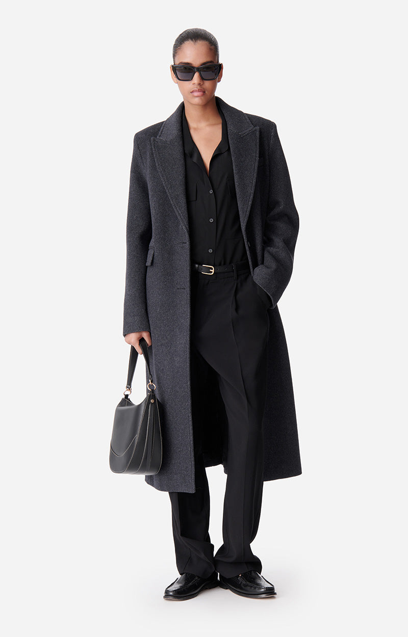 11 QTY NEW // ANTHRACITE / Manteau Darius - ANTHRACITE