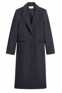 Manteau Darius en laine - Anthracite