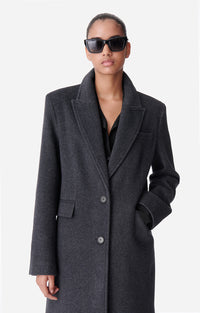 11 QTY NEW // ANTHRACITE / Manteau Darius - ANTHRACITE