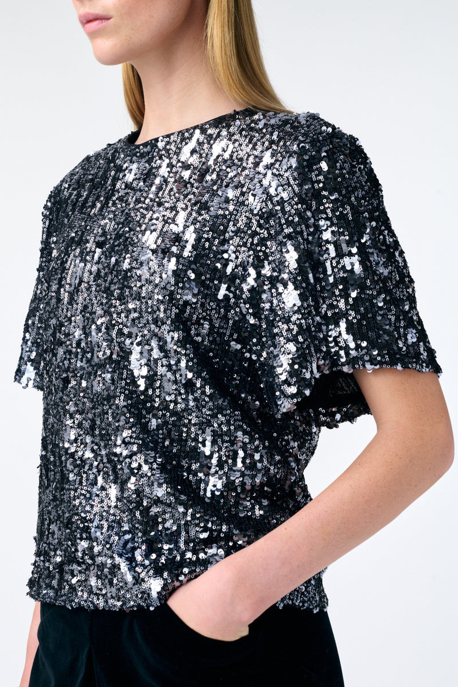 Bolero Top - Anthracite
