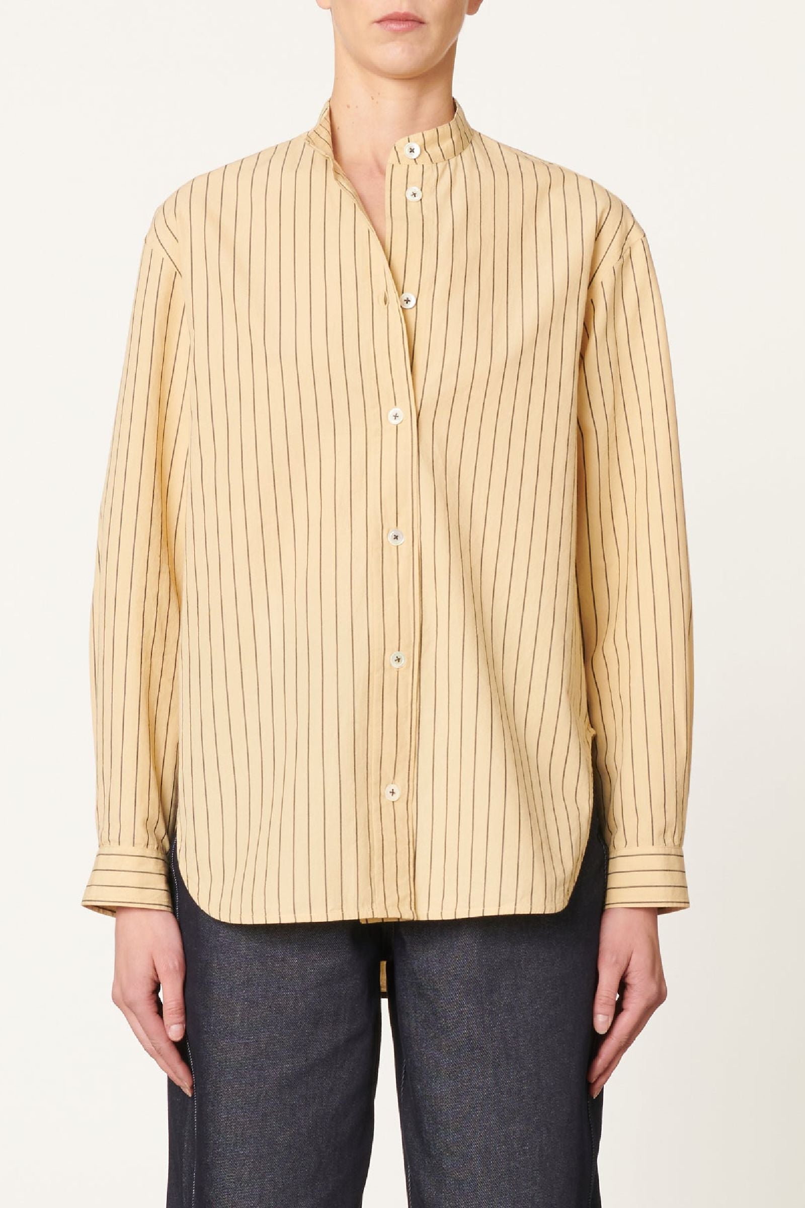Chemise à manches longues - Avoine