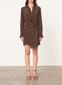 12 QTY NEW // CAFE / Robe Demi - CAFE