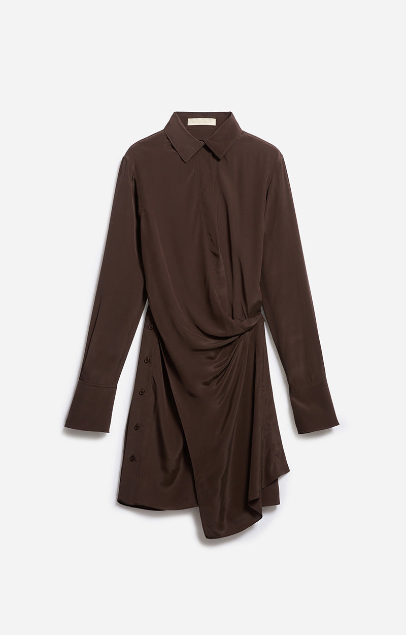 12 QTY NEW // CAFE / Robe Demi - CAFE