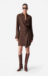 12 QTY NEW // CAFE / Robe Demi - CAFE