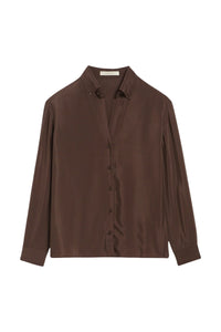 RECO : 110 // Chemise Druyat en soie - Cafe
