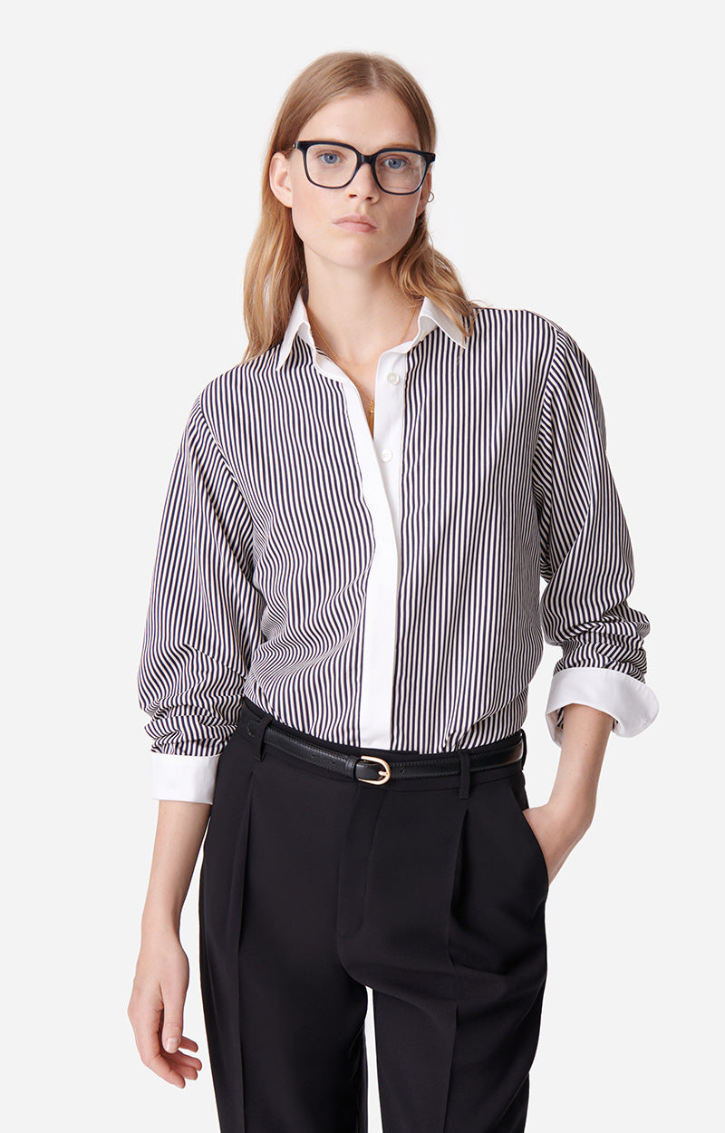 14 QTY NEW // NOIR / Chemise Dario - NOIR
