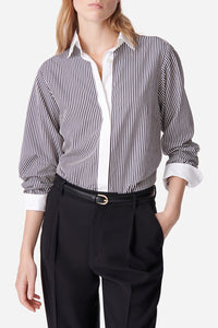 Chemise droite Dario - Noir