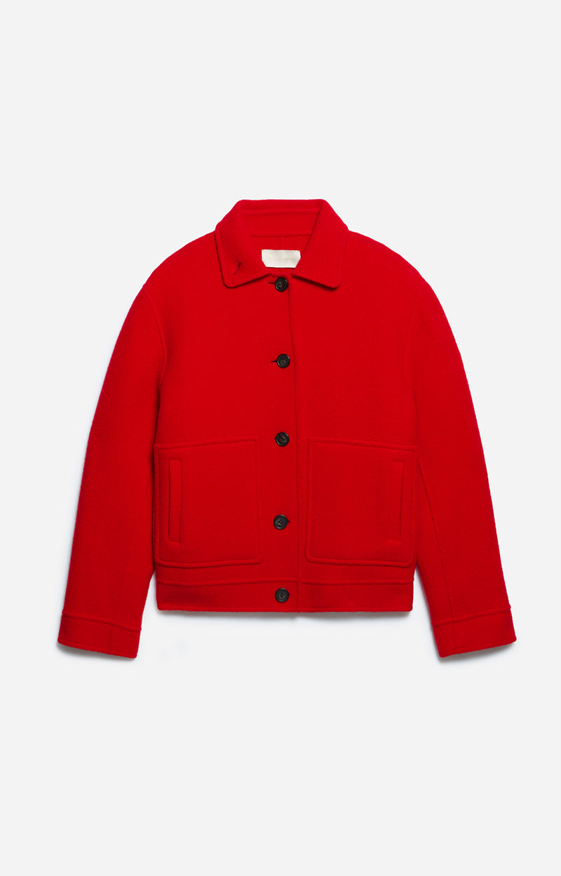 13 QTY NEW // COQUELICOT / Manteau Diego - COQUELICOT